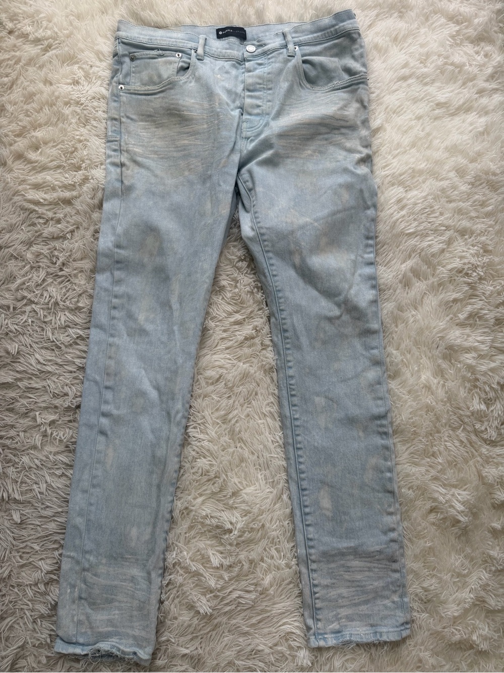 Slim Men’s Jeans in Faded Light Blue